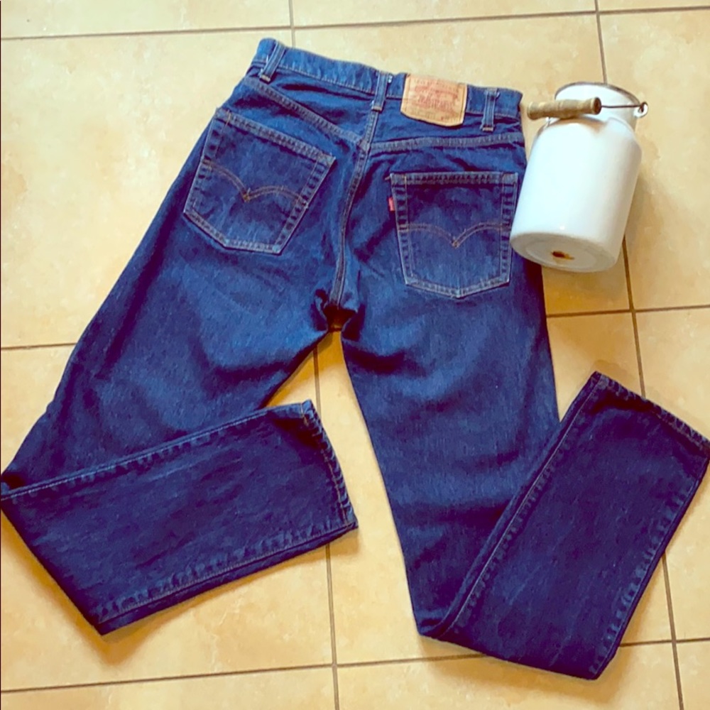 VINTAGE Womens 505 Levi high waisted jeans